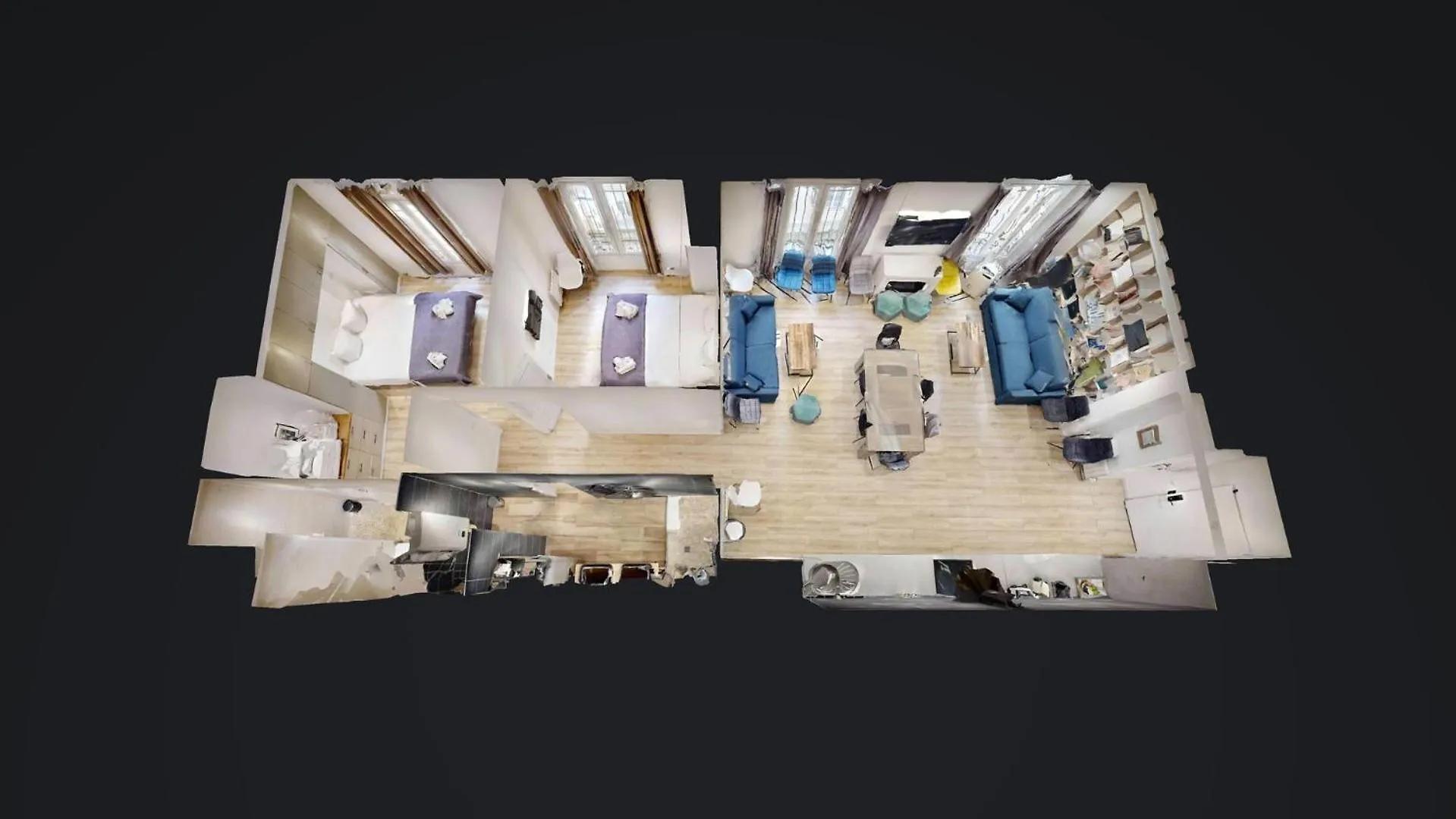Bluestay 1 - Au Coeur De Apartamento París